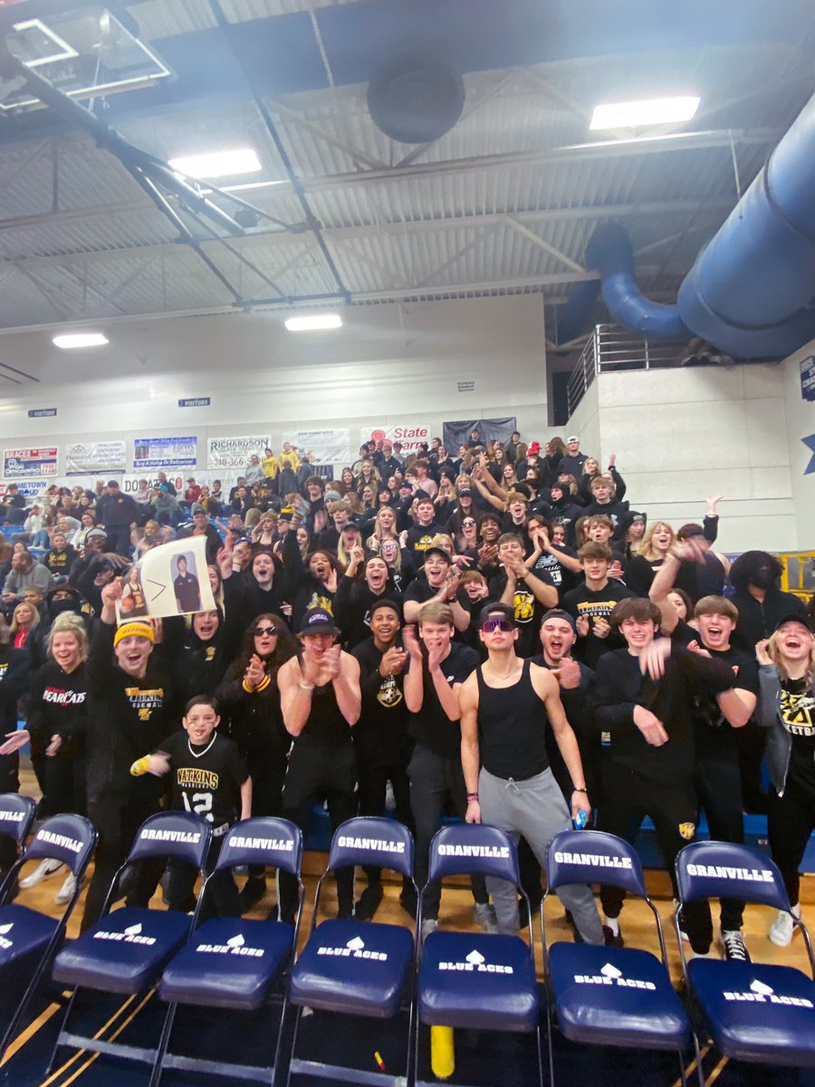 The atmosphere tonight is NEXT LEVEL 🤩

Granville-Watkins coming up!