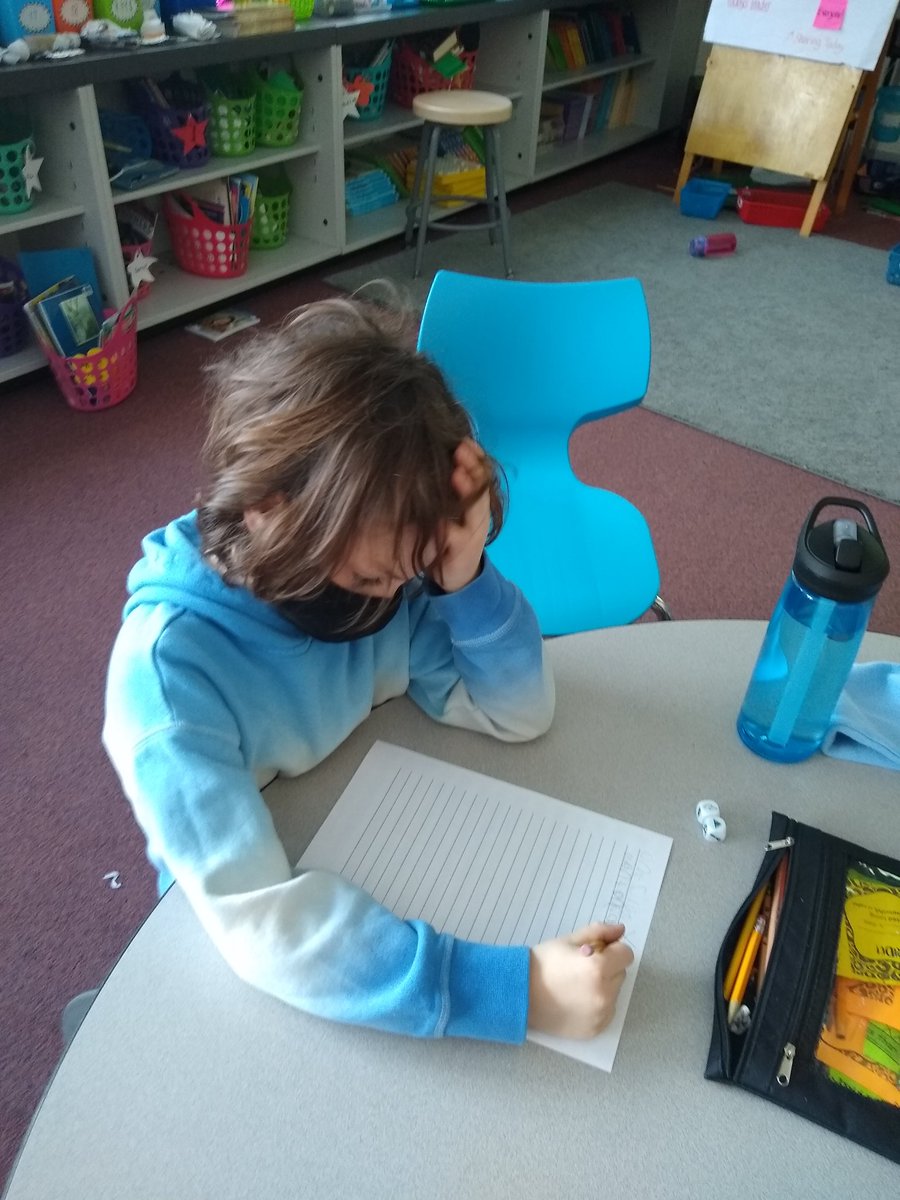 Today some students had a little free time during social studies. They used camping themed dice to write a silly story about a fictional expedition #d39cheetahs