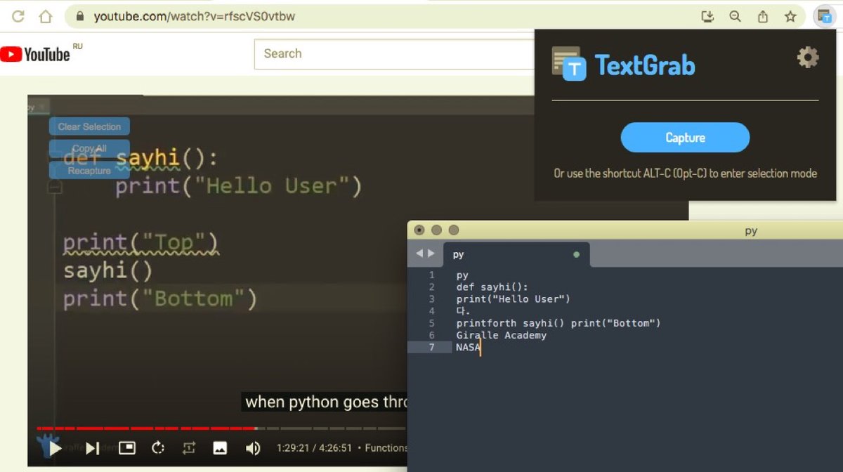 cyb_detective's tweet photo. TextGrab

Simple #Chrome extension for copying and recognizing text from videos (#YouTube, #GoogleMeetup etc.)

Just capture the area with text and copy it to text editor.

https://t.co/4ArP7AZ1eH

(Blackbox analog) https://t.co/gdSFGaVsoo
