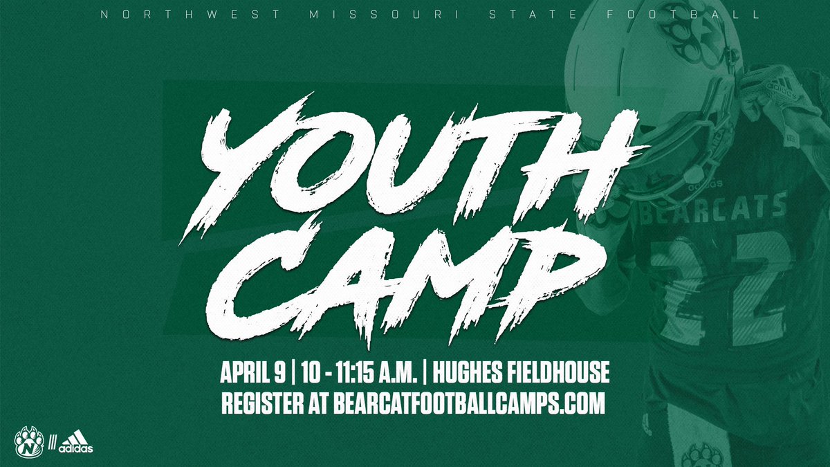 ❗️❗️ REGISTRATION NOW OPEN ❗️❗️ 2022 Youth Camp - Saturday April 9th Check in begins at 9:15am 🔗 bearcatfootballcamps.com/youth-camp.cfm Registration deadline is April 7th