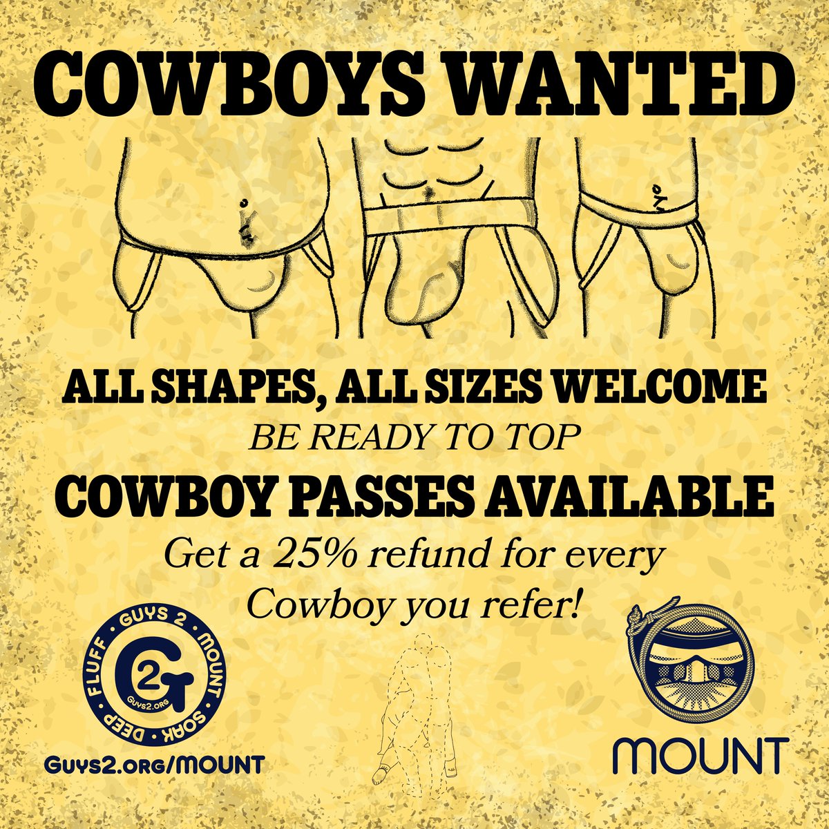 PIGsolvents's tweet photo. To everyone asking... YES!!!
#pigDADDY WILL be available at @Guy2Group #MountPS Mar 25/26th
Meet Lead Riders @MrJakeMitchell and @JackDixonXX
Buy a COWBOY ticket, RETWEET this for a FREE pigdaddy Bottle!
@IloveGayLeather @roughtradegear @TheBarracksPS https://t.co/DjJrs1rDrB