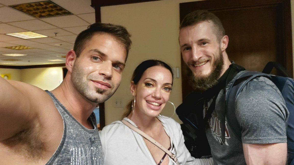 NickyRebelXXX's tweet photo. @laroccoxoxo @ItsBrickDanger &amp; yours truly getting our client off, pro-boner!

Tune into @TeamSkeet for this sizzling #BGB #FreeUseFantasy scene!

@Vicky_Vortex_ making 🔥 from behind the 📽

#ADildoAndAHanderkerchief #LawOfficesOfJohnsonAndSchwartz https://t.co/JLYzoNwmGN