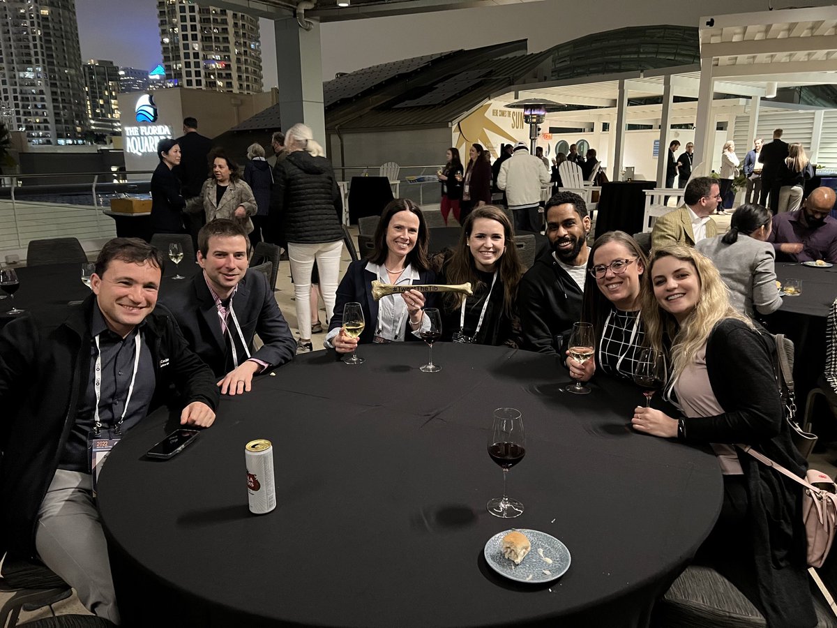 #tweetthetib made it to the @ORSsociety Leadership Reception @LPferdehirt @KelseyHCollins @SheynLab @chrisnelsonlab @RSDPhD @ArinOestreich #ORS2022