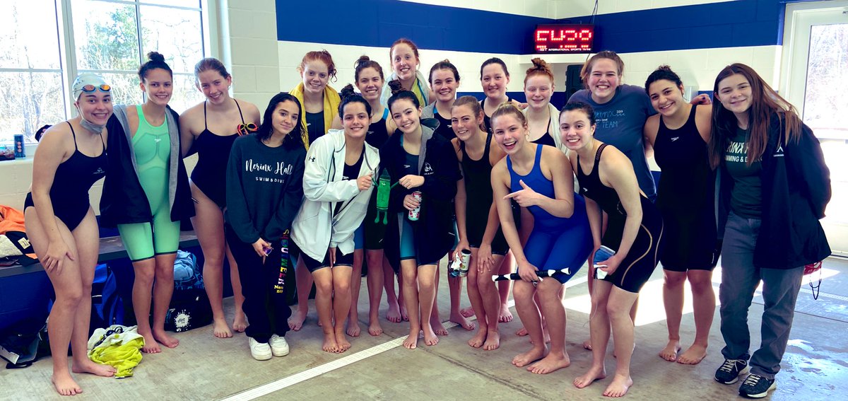 Congrats to the Markers on placing 3rd at Saturday’s MWAA Conference Championships! Brooke Punnewaert took down the conference record in the 200 IM &amp; placed 2nd in 100 Breast! Sophia, Alex, Madison and Bella were double medalists and all 3 relays went best times! <a href="/STLhssports/">STLhighschoolsports</a>