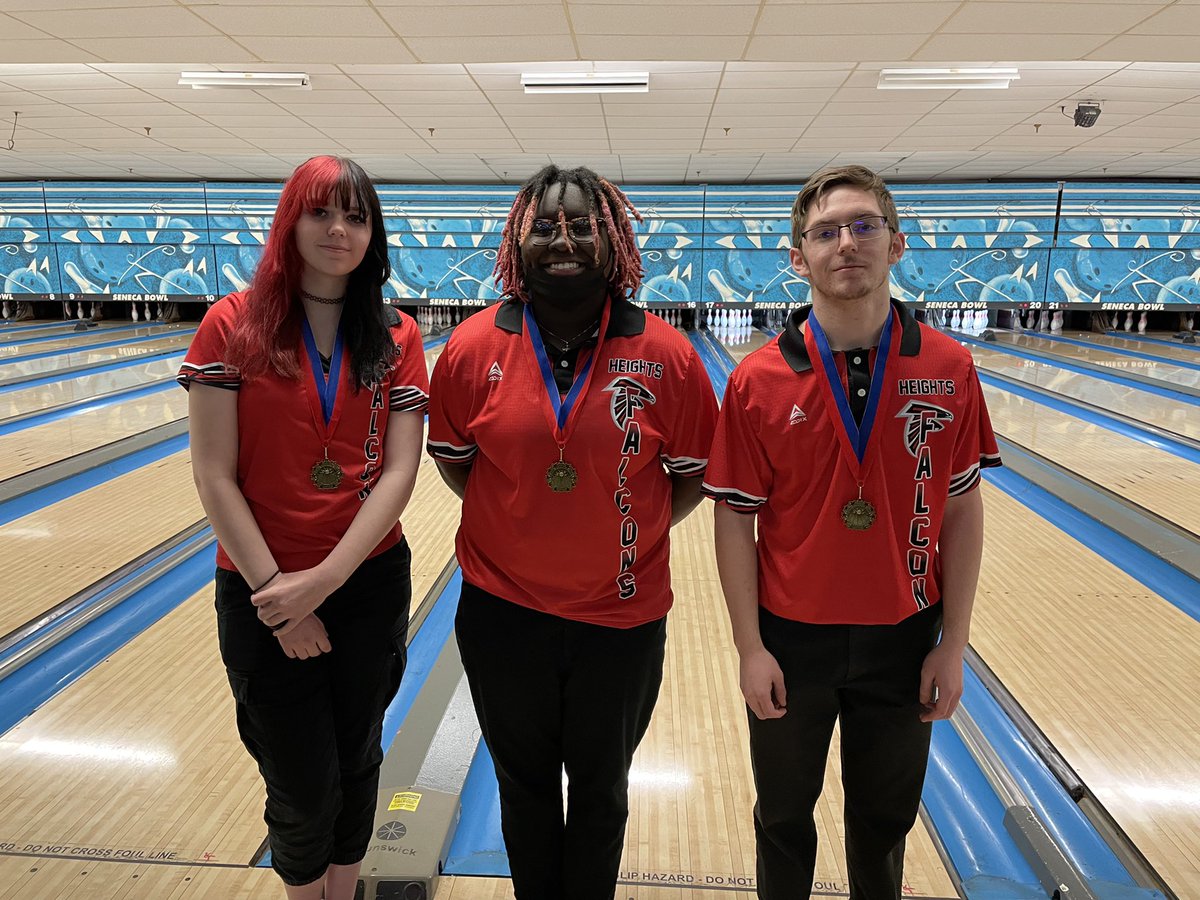 SportingShirena's tweet photo. Great job today, Falcon Bowlers! #talonsout #WPSProud @HeightsBooster @WHtsAthletics https://t.co/DvWbSrWOWL