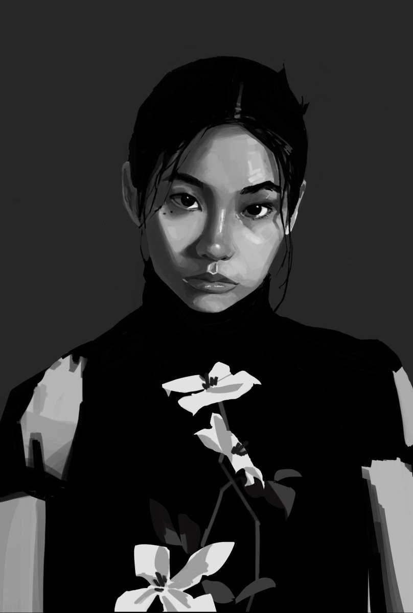 VisdevE's tweet image. hoyeon value study 

#art #Netflix