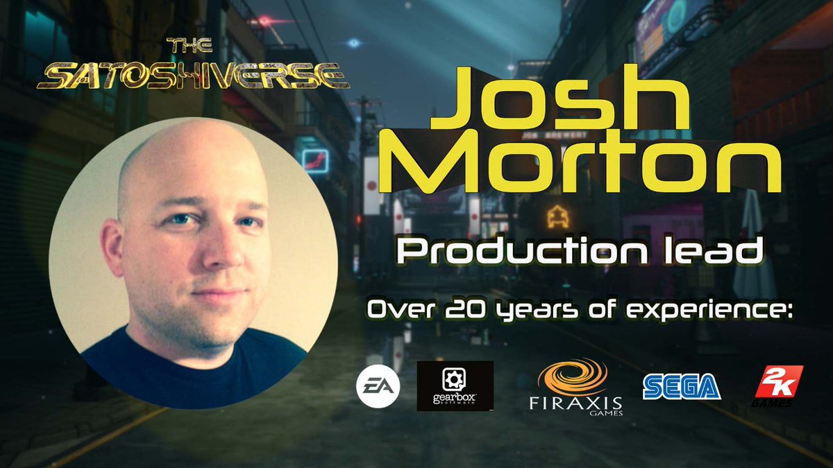 Satoshiverse_io's tweet photo. ⚔️ ℕ𝕖𝕨 ℍ𝕚𝕣𝕖 ⚔️

We are thrilled to officially announce that we have hired @JoshuaPMorton to lead the production of the P2E game we are building! 

Josh brings over 20 years of experience working with AAA gaming studios and over 4 years of experience in the NFT space!

1/3 https://t.co/TBsqHgEgIX