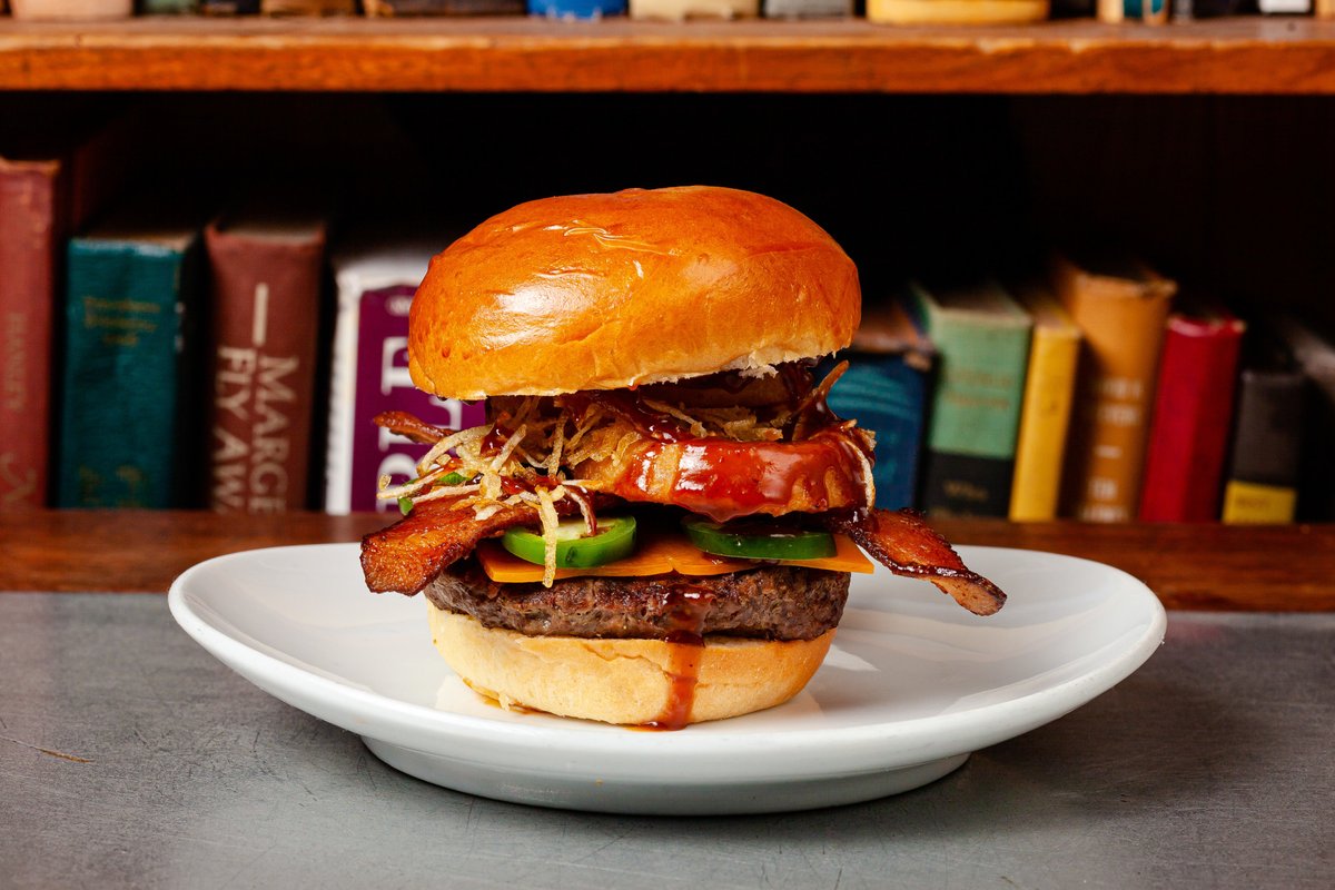 BFFs for life (burger and french fries 😄). Cowboy Burger