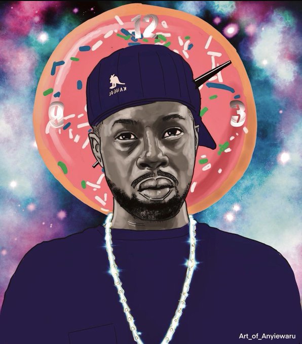  A Sprinkle In Time by Jacuco Art Studio. Happy Birthday to the late, great J Dilla.  