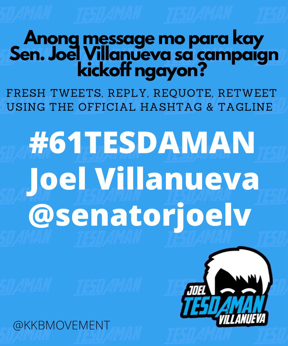 KKBmovement's tweet photo. Keep the fresh tweets coming guys!
 
Joel Villanueva
#61TESDAMAN

https://t.co/ntKKVstDXM… https://t.co/8EIjp3BqY5