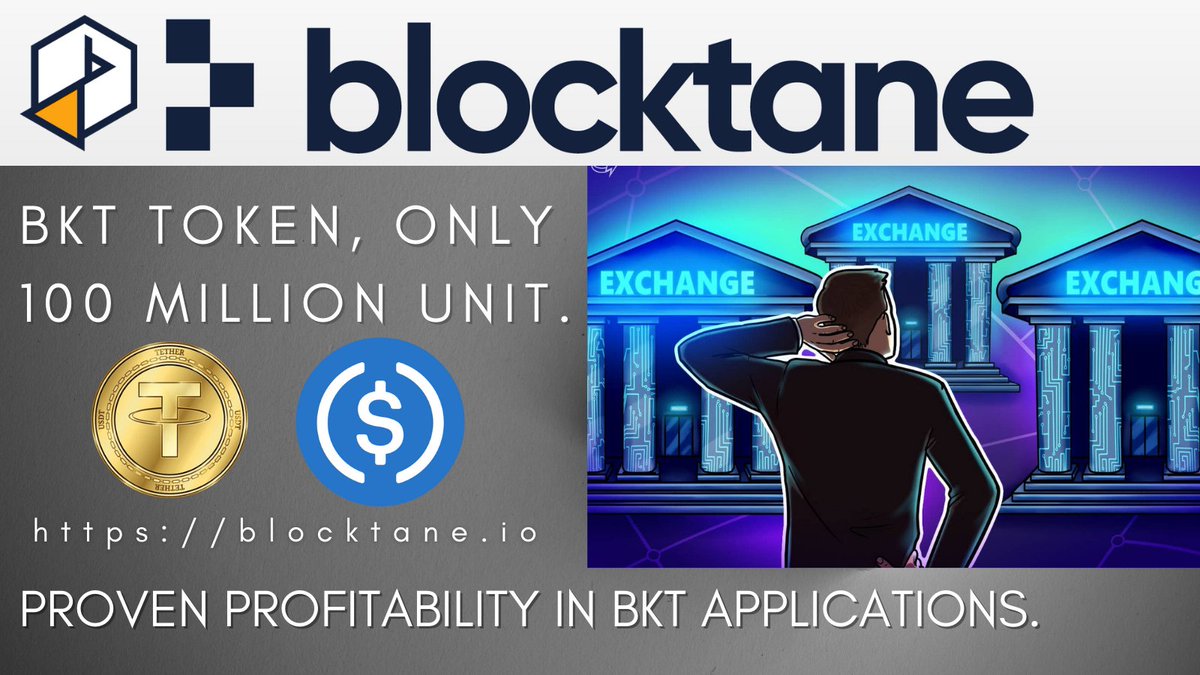 MaxwellWilde1's tweet image. 🔰🌐BKT token, only 100 million unit. Proven profitability in BKT applications.📶💲🚀

💲trade.blocktane.io/trade/advanced…
💲trade.blocktane.io/trade/advanced…

#Blocktane #Bitcoin #ETH #Traders #tranding #trade #Tradingview #USDT #USDC #investing #investment #BKT #PAXG #BUSD