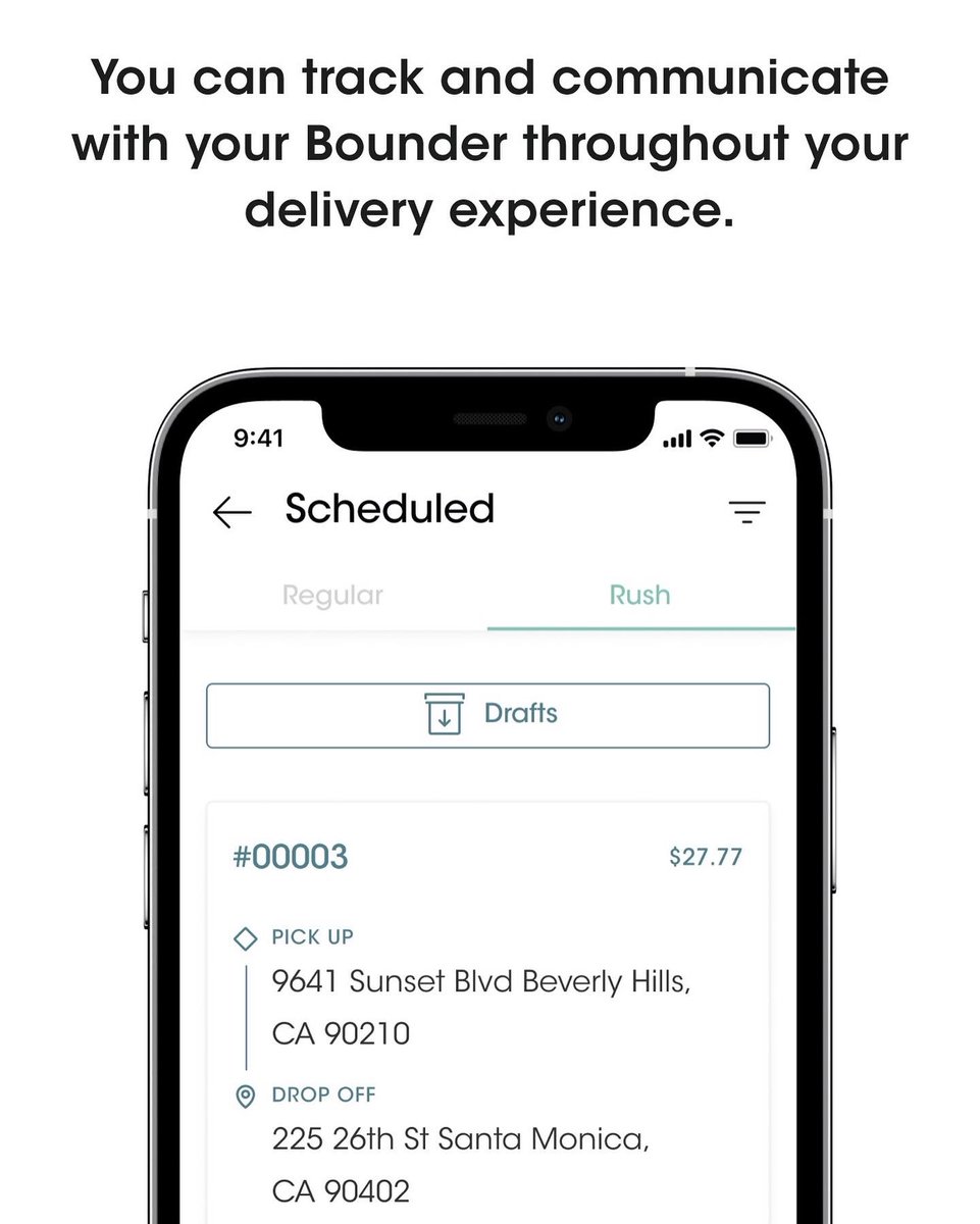 bounddelivery's tweet photo. It’s almost here! Look out for a link to download Bound on the app store next week! #boundit https://t.co/urTg8wRgWX