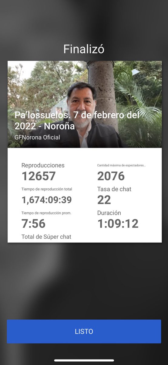 fernandeznorona's tweet photo. 12,800 en Facebook y, 12,657 en YouTube. https://t.co/e0PzdXqmJC