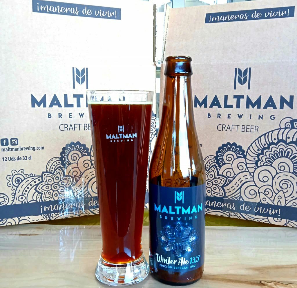 Maltman Brewing estrena 2022 con su primera Winter Ale bit.ly/3gsPb7g #cerveza #artesana