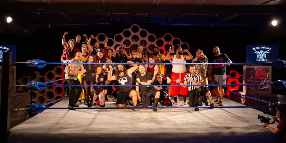 PHILLY! We're going BACK! 

Come join us at The Wrestle Factory Feb. 26th and 27th for our weekend pro-wrestling intensive, culminating in a live showcase for your peeps. GET IN THE RING AND DO THE THING OHHH YEAH! 💪

renrumble.com/upcoming-works…
#prowrestling #prowrestlingtraining