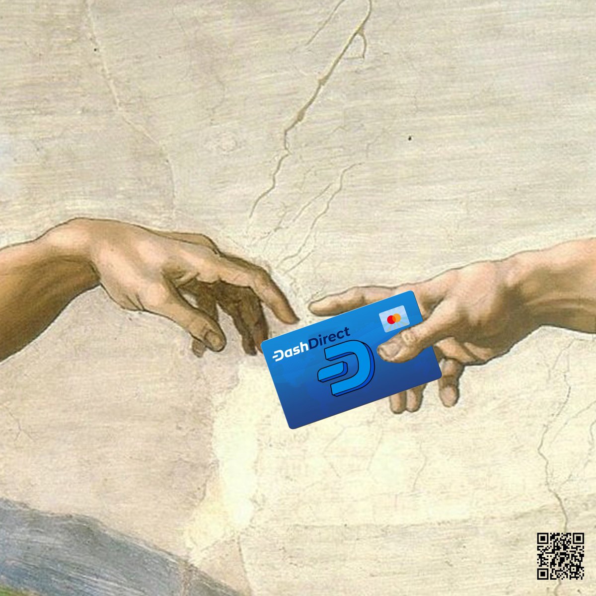 Dash_Community's tweet photo. A gift from the heavens bestowed upon us so that we may live free and unbanked off #Dash, uncensorable digital cash. 

The second coming of #DashDirect is upon us! 👼⛅️ https://t.co/tc3v3qTx6G