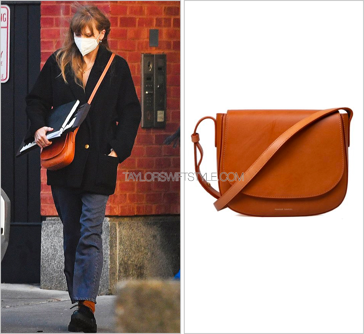 Sarah Chapelle on X: Taylor Swift carries a @HenriBendel backpack +  @dolcegabbana bag — December 26/31, NYC.    / X