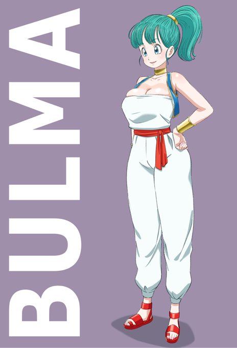 ブルマ。
#DragonBall 