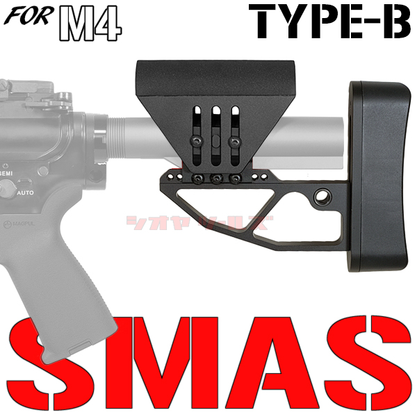 CAA Tactical スナイパーストック ARS モノポッド搭載 M4/M16/AR-15用