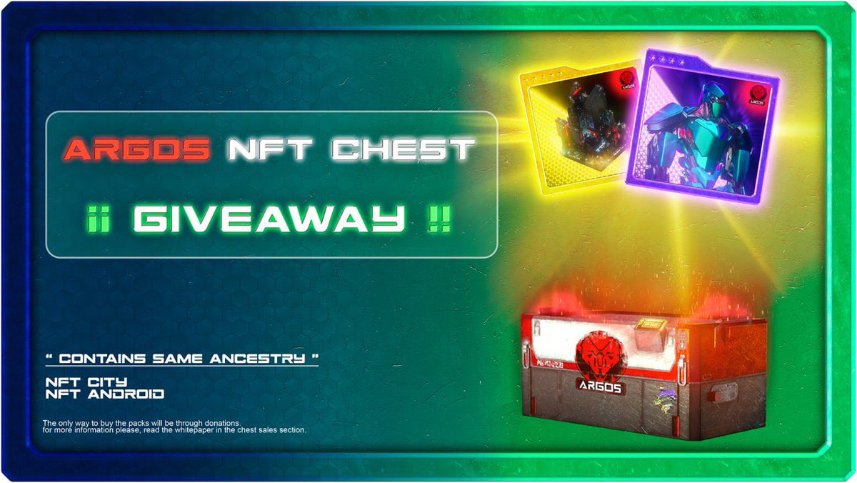 CriptoGemas_R4H's tweet photo. 📌 NUEVO SORTEO❗️

5 NFTs (incluye Whitelist) para el proyecto de #FortessArt 🥳

👉🏻 Para participar:

1⃣ Like y RT de este tweet ✅
2⃣ Seguir @criptogemas_R4H y @artfortressFOR ✅
3⃣ Menciona a 3 amigos ✅
4️⃣ Unirse al Telegram: https://t.co/sVkW9MSEPN✅

▪️24h https://t.co/prG0Vxq983