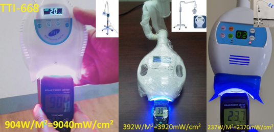 ttitwinkleteeth's tweet photo. The energy of a general teeth whitening light is 2000-4000mW/cm2. If you use a low concentration of 6% teeth whitening gel, it must be used TTI-668, which has about 4 times the energy of general teeth whitening lamps, is effective!
#teethwhitening #toothwhiteninglight #salon #LED https://t.co/ZZNdTqB7tw