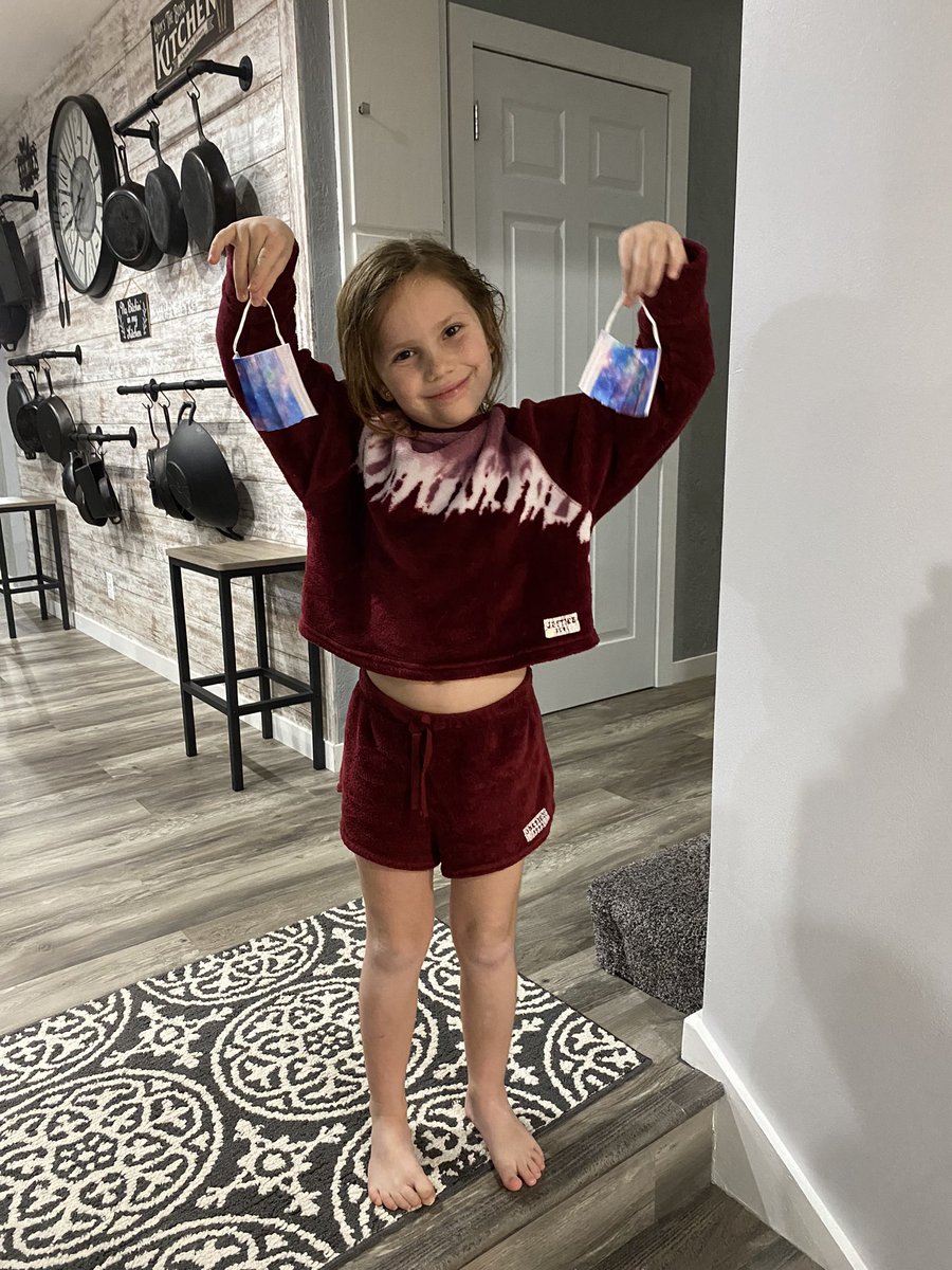 Tara_Schrock's tweet image. As posted earlier, my 3 kids went to school mask-less today for the first time in 695 days. My 2nd grader came home and said “it was the best day ever! I didn’t even recognize some people without a mask on!” Facial expressions are needed at all ages.😁Masks be gone! Hello smiles!