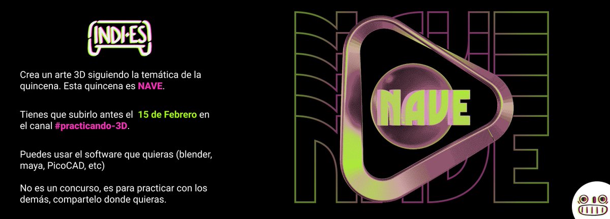 indi__es's tweet photo. El tema de la quincena es:
NAVE
#practicando3d https://t.co/aPsM527qMN