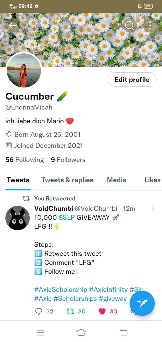 EndrinaMicah's tweet photo. @VoidChumbi Done Retweet https://t.co/14K9PWI9f1