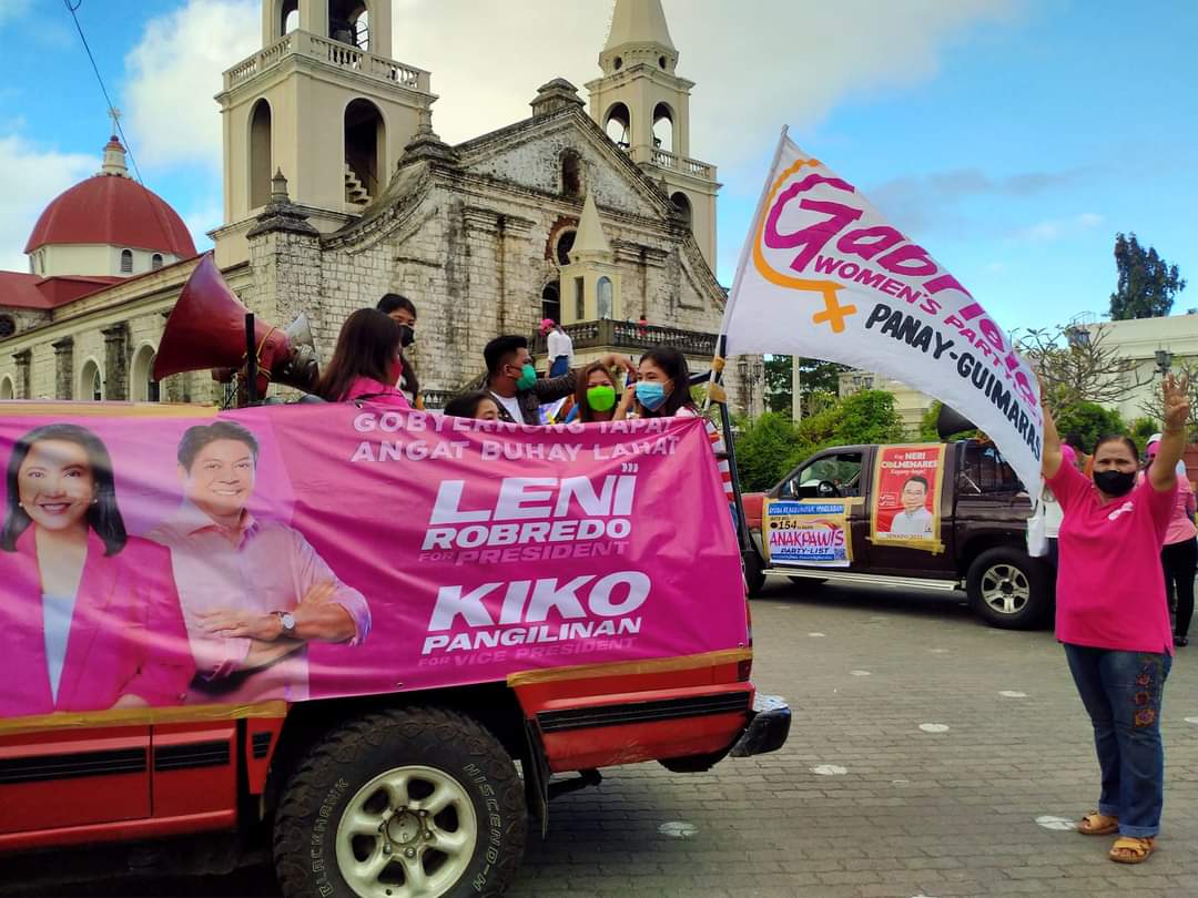 GabrielaWomenPL's tweet photo. Our third nominee Lucy Francisco, consumer rights and LGBTQIA rights advocate, is leading the campaign kickoff in Iloilo City! Ipanalo ang #MakabayangPagbabago2022 ! 💜✨🌈
#LeniKiko2022
#67GabrielaPartylist https://t.co/1QoYjPEp85