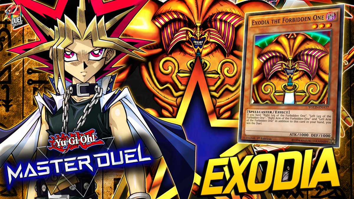 Ladies and Gentlemen! MASTER DUEL | Exodia Deck | Gameplay + Deck profile Link: https://t.co/INjMaEW8RV #MasterDuel #Yugioh #Exodia Ladies and Gentlemen! MASTER DUEL | Exodia Deck | Gameplay + Deck profile Link: https://t.co/INjMaEW8RV #MasterDuel #Yugioh #Exodia