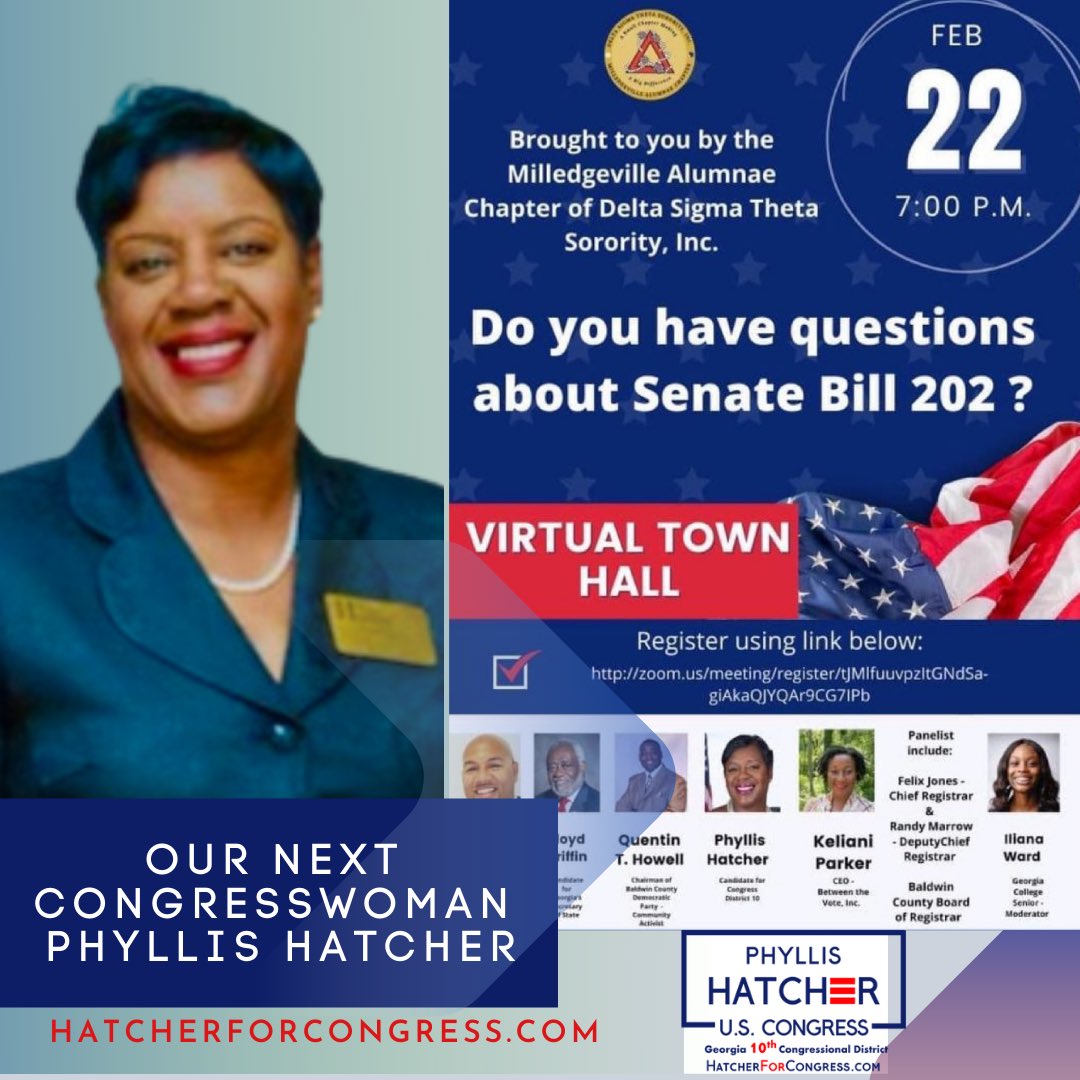 HatcherForD10's tweet photo. Virtual Town Hall Meeting. Please, join us!
Please, register HTTPS://ZOOM/is/meeting/register/tjMlfuuvpzltGNdSa-giAkaQJYQAr9CG7lPb https://t.co/iPDndGuayo