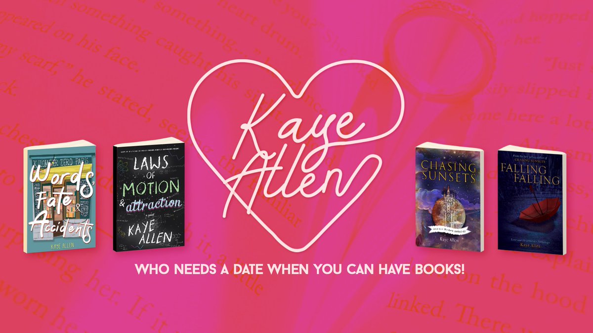 itskayeallen's tweet photo. They say actions speak louder than words. But why settle for one when you can do both?
All you need is LOVE... and BOOKS! Show your loved ones some love by giving them a copy of one of these romantic reads! 💟
NOW AVAILABLE: https://t.co/IzIzIjkMV6
#LoveAtFirstLine #HeartsDay https://t.co/KrDfjaoAYj