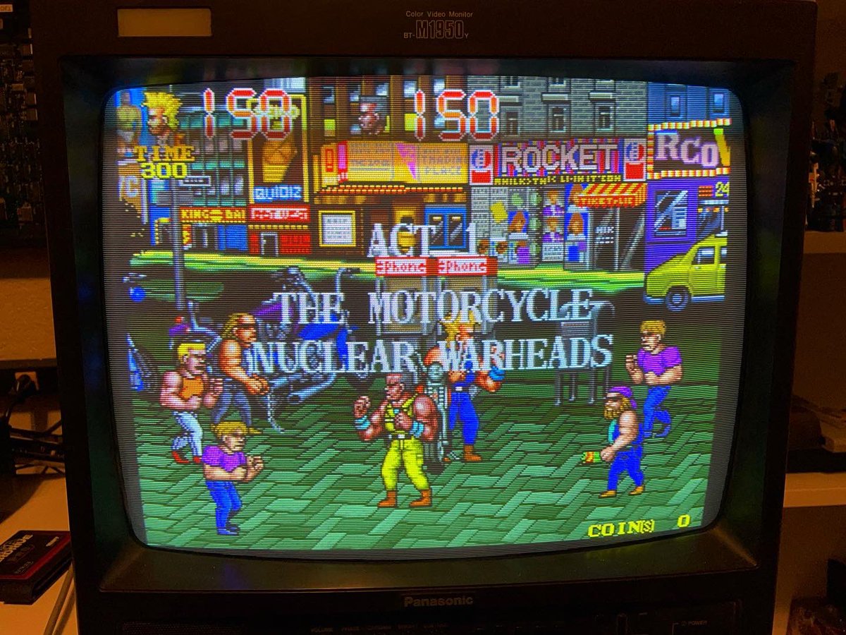 OutdateRef's tweet photo. Got in a real clean board of #combatribes by #technos. I have a soft spot for Technos #beatemups & glad to have this in the collection. Ironically, I use to own a gutted Combatribes cab that I rebuilt into a 2 player fighter cab. God I loved that cabinet. #arcade #collecting #pcb https://t.co/WzZg0uRlMM