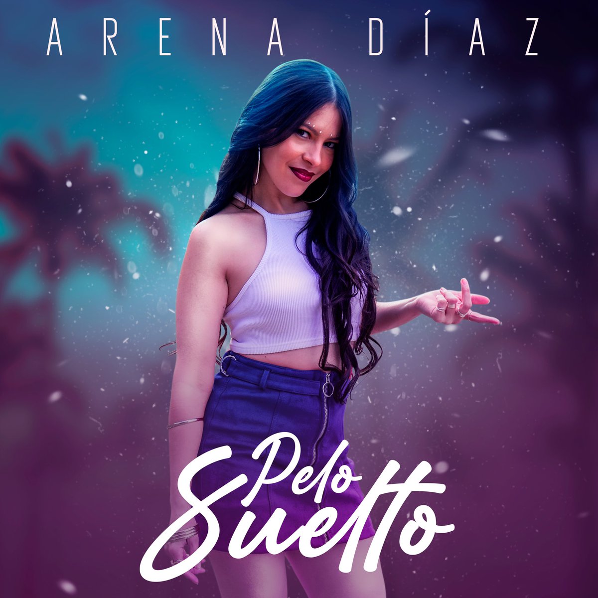 Arenadiaz2's tweet photo. En 3 días 3 horas me verán salir con mi Pelo Suelto! No puedo esperar más 🤯 Quiero que lo escuchen😆! #nuevamusica 
#lanzamientos
#PeloSuelto con @Grevik! 🤩 https://t.co/63ypNO1WJi