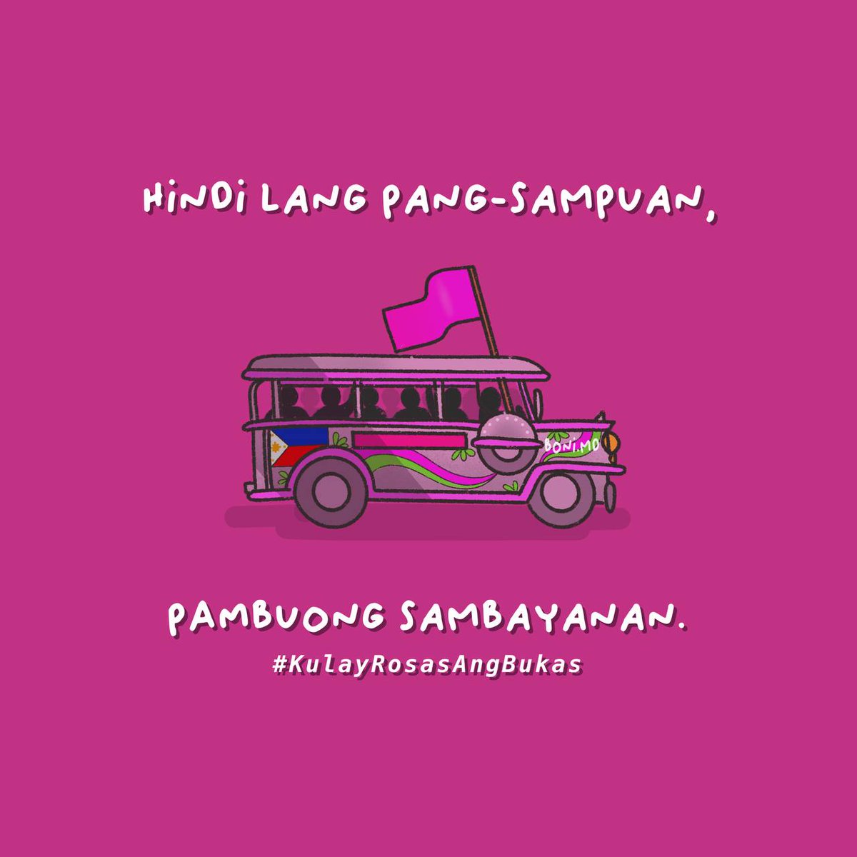 docpadrawing's tweet photo. Umarangkada na ang biyaheng pag-asa.🌹🌸🎀

#KulayRosasAngBukas
#RobredoParaSaPilipino
#LeniKiko2022
#BusyPresidente
#DoctorsForLeni
#AngatBuhayLahat
#LeniRobredo2022 https://t.co/J6Dxvut8Ch