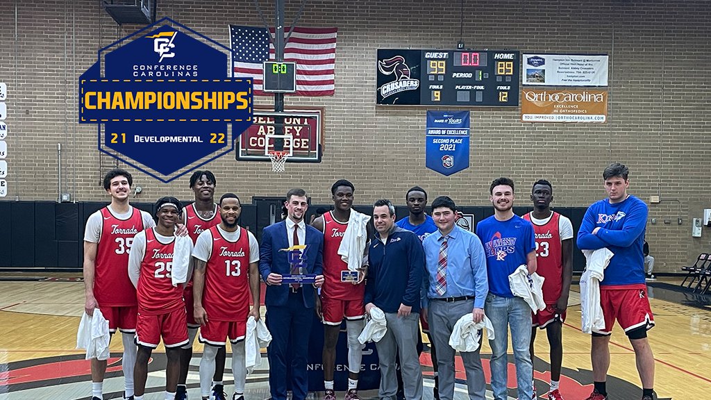 ConfCarolinas's tweet photo. Developmental Men's 🏀 Championship Recap: @KingAthletics wins inaugural event!

Learn more ⤵️

🔗: https://t.co/viXFkQtLCY
#LeadingTheWay https://t.co/3QmppH6ZrZ