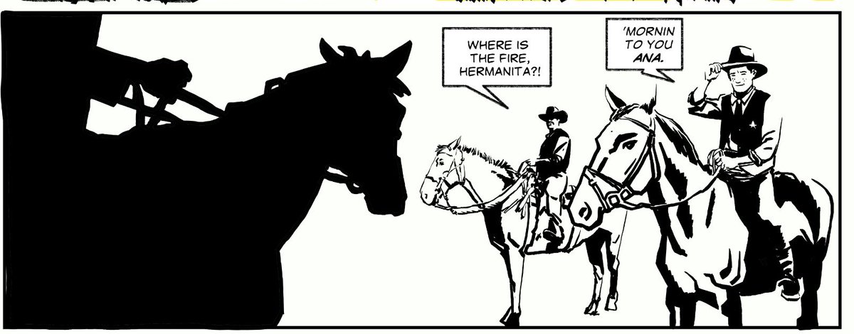 in honor of the poll below, here is a panel from a western comic i am chipping away at https://t.co/Zjgg4ICRh6 