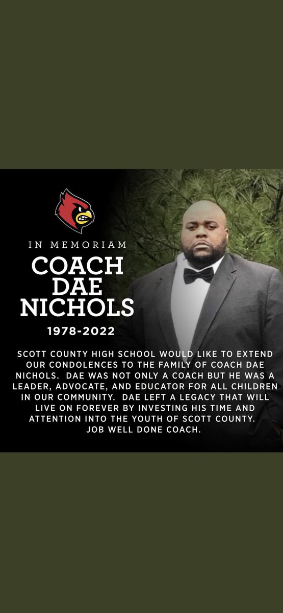 Please join our community at 5:30 tomorrow at the Ed Davis Park for a balloon release in honor of Coach Dae Nichols.