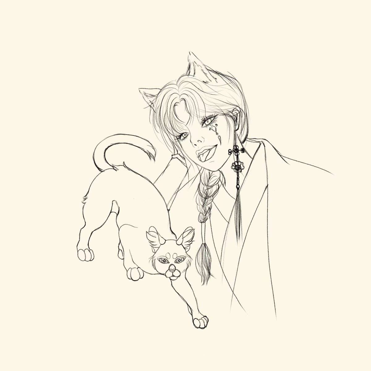 limoyuil123's tweet photo. I love neko nation  so much that I have created my artwork continuously for it. I hope to be liked by everyone and to be recognized by the project  
@nekonationNFT @rocielart
#nekonation #FANART #nft https://t.co/J0KnI2nmZi