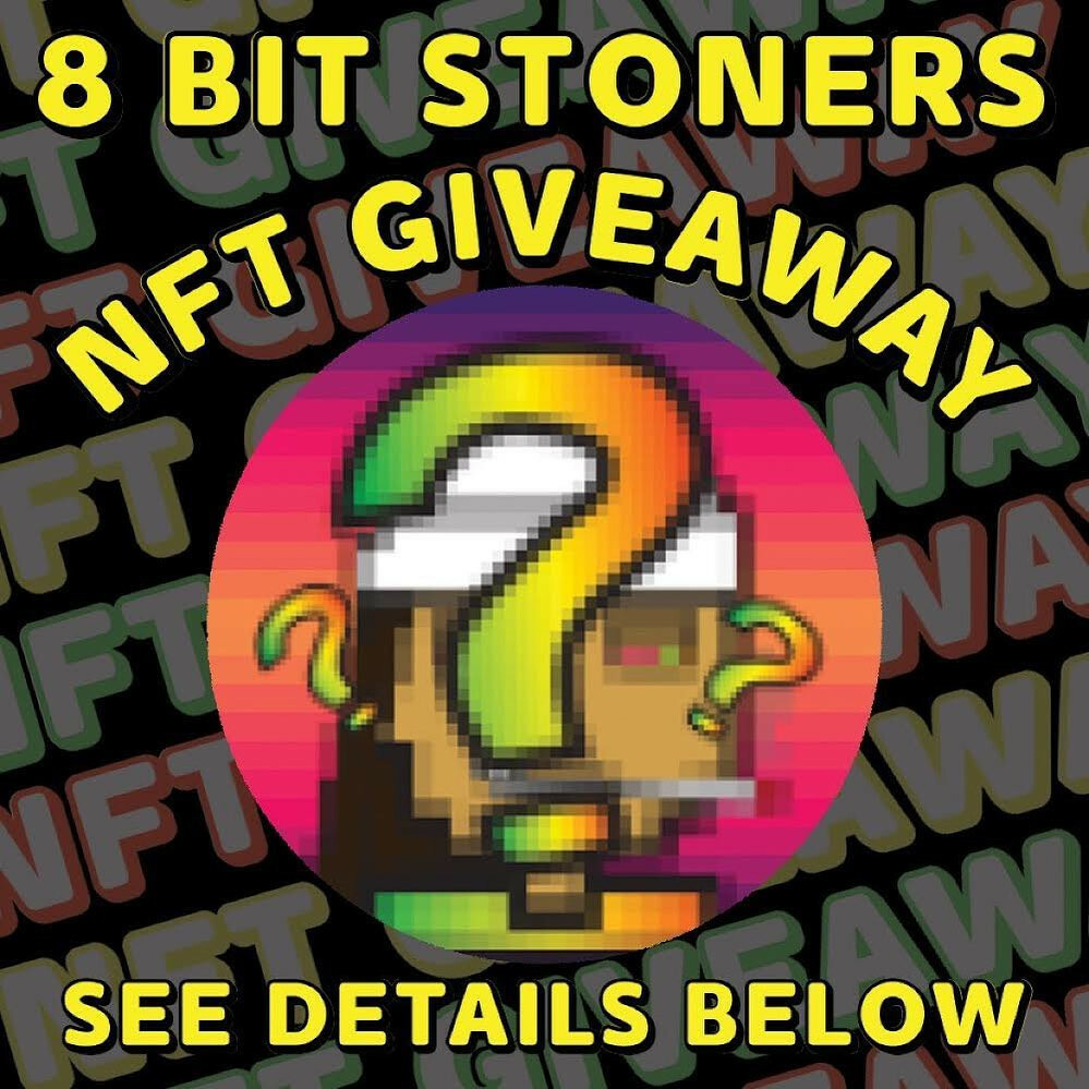 PixelMeows's tweet image. @8bitstoners_nft is giving a FREE NFT! Here’s how to enter!! 👇🏼👇🏼
1) Follow @8bitstoners_nft
2) tag two people and repost this post to your story. 
3) Repost a screenshot of your story in the #nftentries of the 8 Bit Stoners Discord 

That’s it! Giveaway… instagr.am/p/CZsu1_qK49n/
