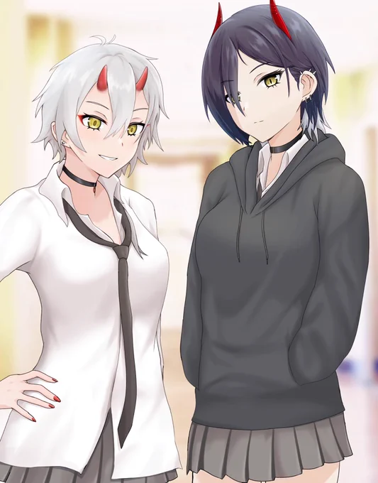 赤ツノの先輩
#アズールレーン
#アズレン 