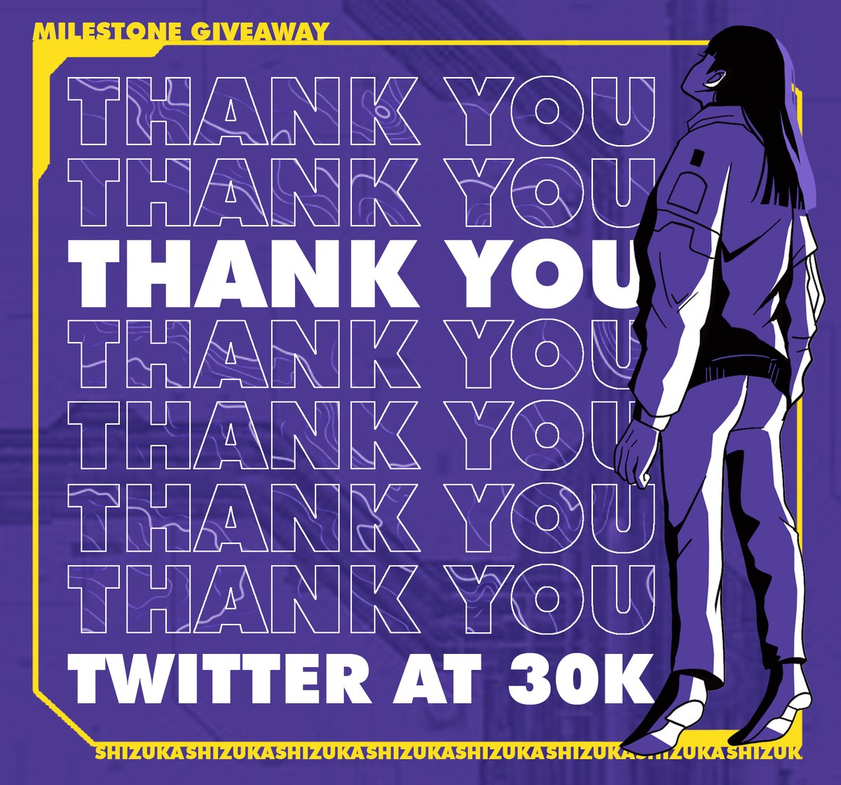 🎉THANK YOU FOR 30K FOLLOWERS! 🎉

To say thank you, we are offering 15 WL spots to followers that retweet this post! 

Ends in 24 hours. ⏲️