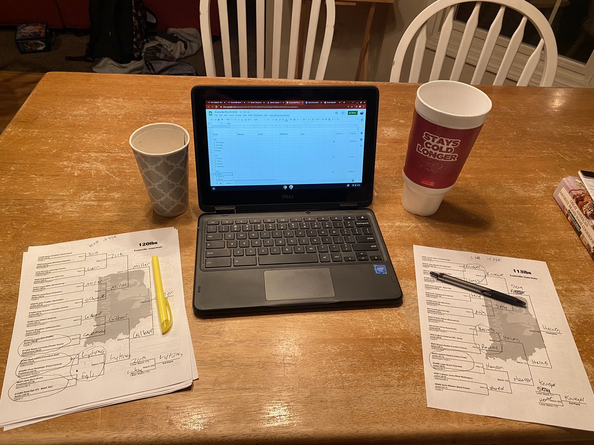 Excited to discuss the best Semi-State in the land - EVANSVILLE - on #GorillaRadio  w <a href="/joe_caprino/">Joe Caprino</a> and <a href="/Mikereiser0401/">Mike reiser</a> of <a href="/IndianaMat/">IndianaMat🦍🤼</a> Wed night. Prep work why battling a quarantine. Polar pops, Coffee and Brackets babbbyyyy