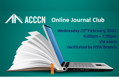 Australian College of Critical Care Nurses (@acccnaust) on Twitter photo Join us at #journalclub to appraise #PICS #Systematicreview transitional interventions Wed 23 Feb 1800-1930hrs Sydney AEDT
acccn.com.au/events/event/a…
<a href="/kaye_rolls/">Dr Kaye Rolls</a>, <a href="/JuliaPilowsky/">Julia Pilowsky</a>, @rozmelliott @BACCN <a href="/Aus_CC/">Aust Critical Care</a> Join us at #journalclub to appraise #PICS #Systematicreview transitional interventions Wed 23 Feb 1800-1930hrs Sydney AEDT
acccn.com.au/events/event/a…
<a href="/kaye_rolls/">Dr Kaye Rolls</a>, <a href="/JuliaPilowsky/">Julia Pilowsky</a>, @rozmelliott @BACCN <a href="/Aus_CC/">Aust Critical Care</a>