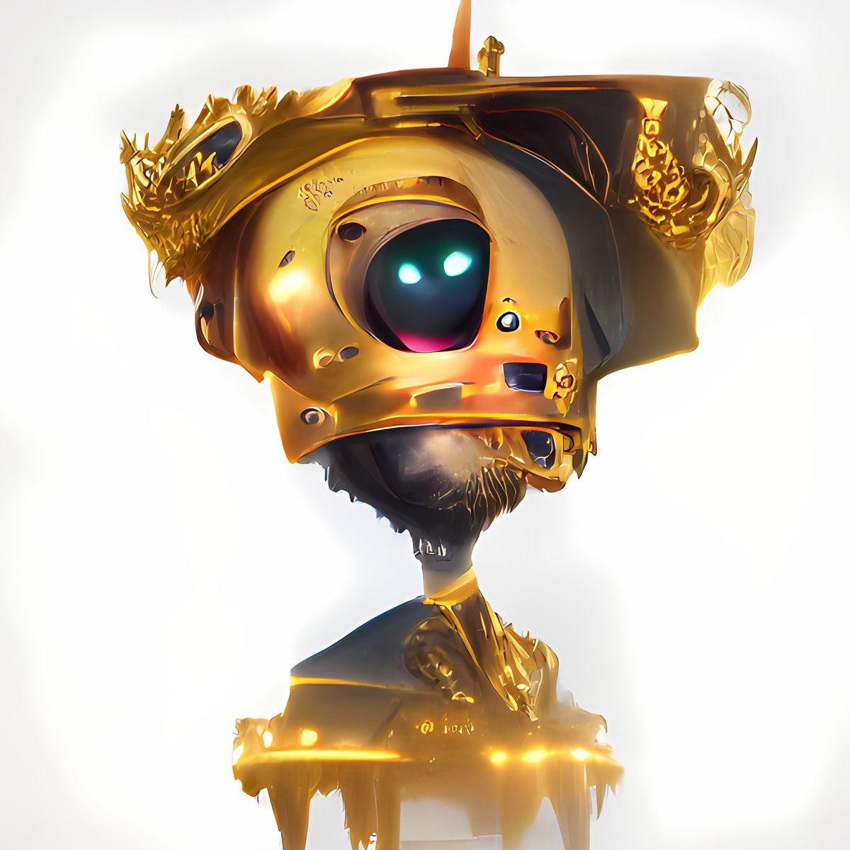 DeepReveriesNFT's tweet photo. "Golden Robot Citadel"

#DeepReveries allows you to create a unique #NFT out of 10 000 based on the words you input on #Ethereum while minting.

#NFTs #NFTdrop #NFTCollection #abstractnft https://t.co/8qH3ZJi52P