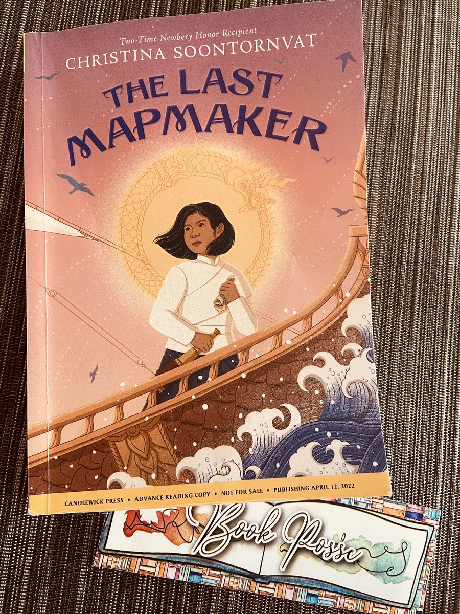 erindaydreams's tweet photo. #MGBookChat - I am currently loving #TheLastMapmaker by @soontornvat. It publishes this April! #bookposse https://t.co/2e1U9p4igc