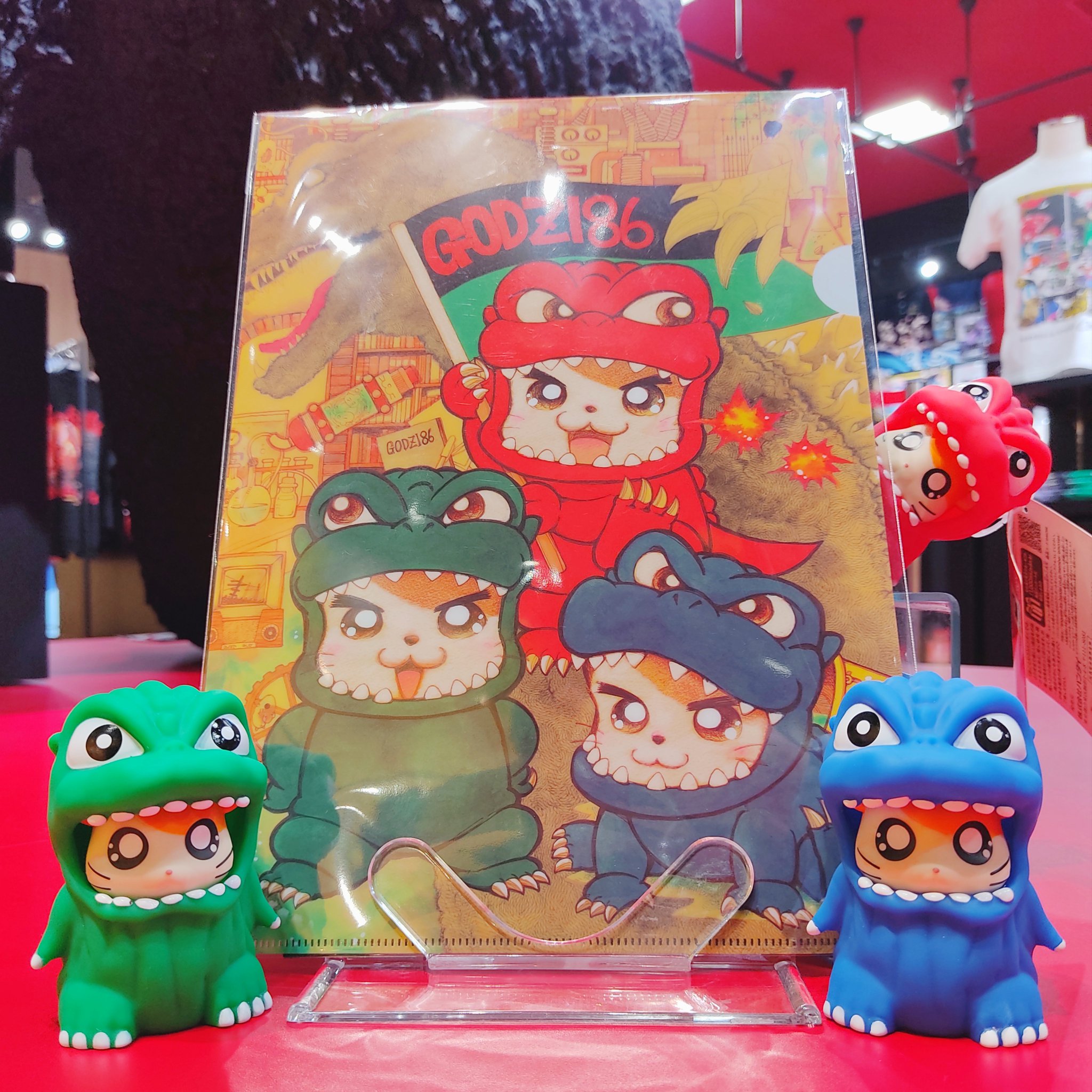 ゴジハムくん 河井リツ子先生 複製原画 受注生産品 ゴジラ ハム太郎 ゴジハムくん【公式】 on X: 