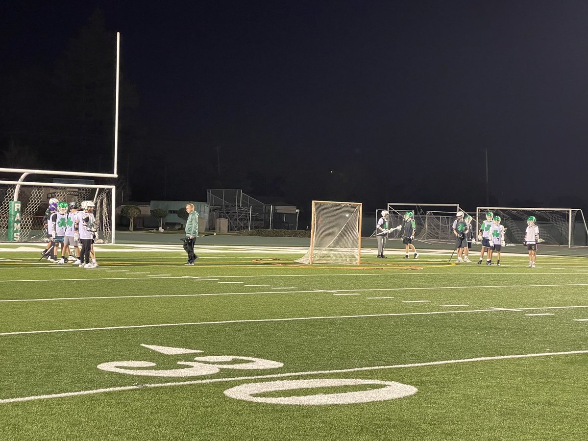 First practice of 2022 season!  It’s great to be back on the field. #GoRams 💚🐏🥍🙏🏼