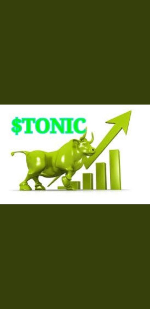 GRAB SOME $TONIC #TECTONIC I KNOW YOU'VE BEEN SEEING IT IN YOUR SCREEN EVERYTIME YOU LOOK AT THE TOP GAINERS OR WHEN YOU SCROLL DOWN IN YOUR TWITTER PAGE. LOOK HERE, DO YOURSELF A FAVOR AND RIDE THE SPACESHIP. 

#TECTONIC $TONIC #TONICARMY #TONICNATION #TECTONIANS 
🔥🔥🚀🚀🚀📈📈