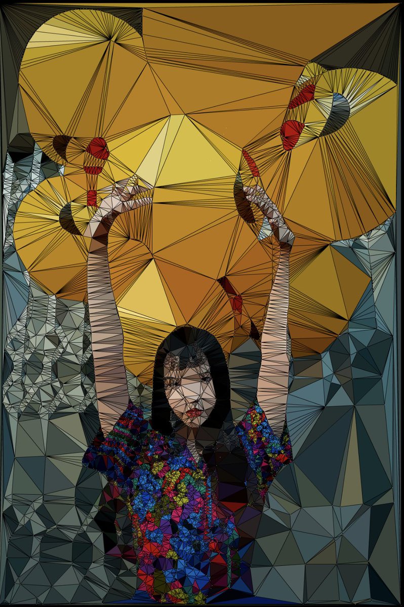 New #protoportrait going up along with many others to my opensea.io/discobydesign collections. 
••••••••••••••••••••••••••••••••••••••••
#nft #opensea #NFTartist #nftcollector #NFTCollection #WAGMI